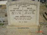 SANDERS John 1860-1947 :: SANDERS Hester 1858-1941 :: SANDERS Anna nee ROUX 1868-1950