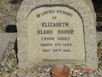 ROOKE Elizabeth Bland nee HARE 1886-1941