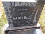 PLESSIS Van Der Walt, du 1941-1982