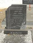 JOOSTE Christiaan Christoffel 1883-1963