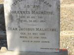 MALHERBE Abram Johannes 1901-1906 :: MALHERBE Izak Jacobus 1908-1909
