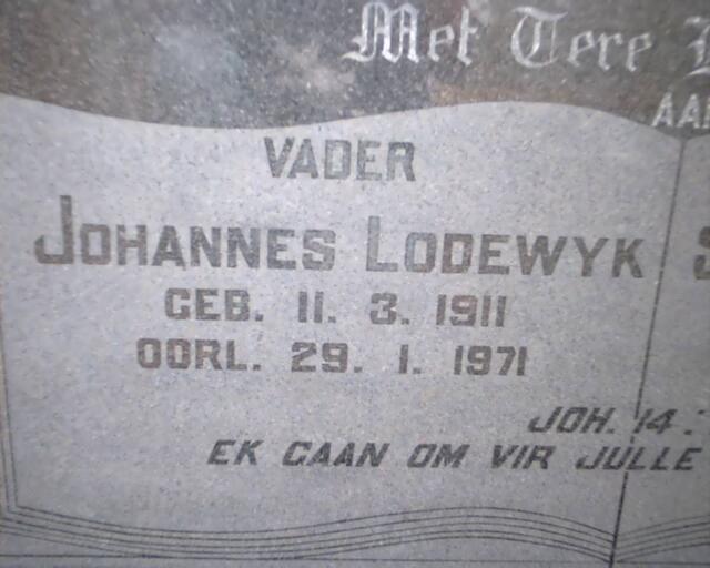 BOUWER Johannes Lodewyk 1911-1971