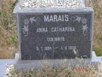 MARAIS Anna Catharina nee BRITS 1894-1970