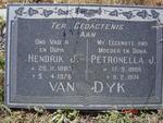 DYK Hendrik J., van 1883-1976 & Petronella J. 1886-1974