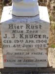KRUGER J.J. 1906-1925