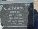 SWANEPOEL Kitta nee SMIT 1931-1980