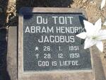 TOIT Abram Hendrik Jacobus, du 1951-1951