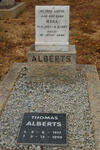 ALBERTS Thomas 1917-1999 :: ALBERTS Mara 1957-1957