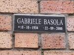 BASOLA Gabriele 1934-2000