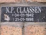 CLAASSEN N.P. 1942-1998
