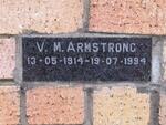 ARMSTRONG V.M. 1914-1994