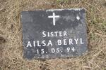 Sister Ailsa Beryl -1994