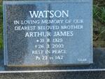 WATSON Arthur James 1929-2003