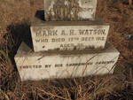 WATSON Mark A.H. -1912