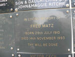 MATZ Fred 1910-1993