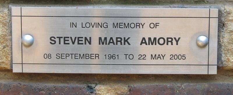 AMORY Steven Mark 1961-2005