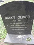 OLIVER Nancy 1900-1982