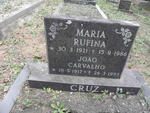 CRUZ Joao Carvalho 1917-1993 & Maria Rufina 1921-1986