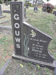 GOUWS David 1938-1991