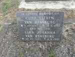 RENSBURG Cliff Steven, van 1937-1992 & Lena Johanna 1903-1995