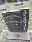 ASHWORTH Jeannie Watt 1916-1992