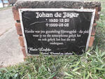 JAGER Johan, de 1938-1999