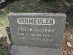 VERMEULEN Pieter Jacobus 1902-1973