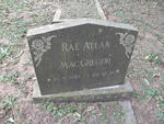MacGREGOR Rae Allen 1935-1978