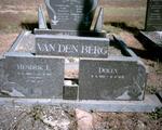 BERG Hendrik L., van den 1903-1971 & Dolly 1902-1975
