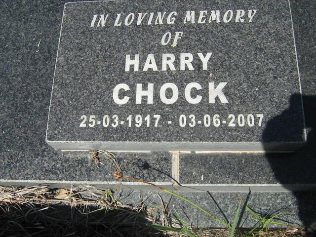 CHOCK Harry 1917-2007