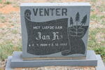 VENTER Jan H. 1908-1982