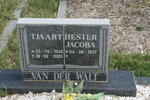 WALT Tjaart, van der 1928-2005 & Hester Jacoba 1937-