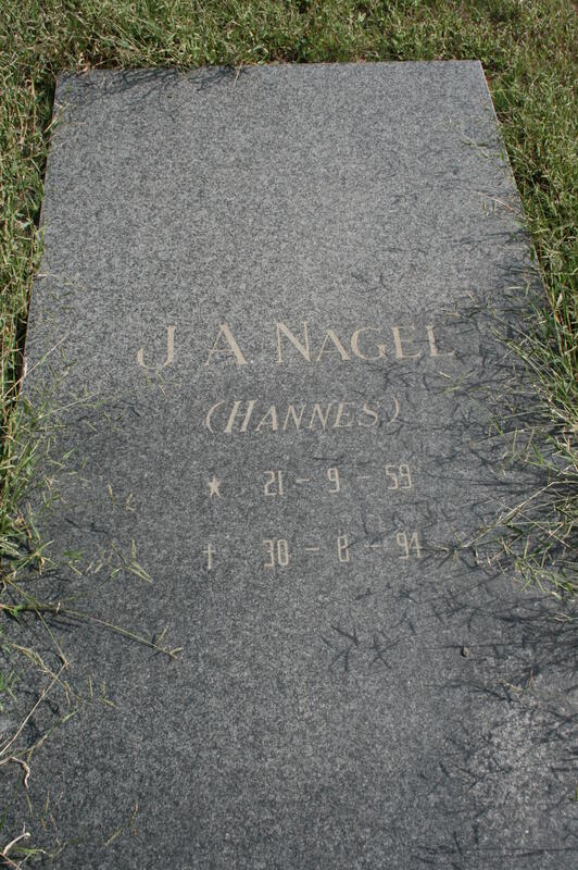 NAGEL J.A. 1959-1994