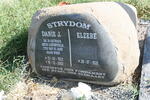 STRYDOM Danie J. 1923-2002 & Elzebe 1928-