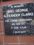 CLARKE George Alexander -2011