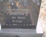 CRONJE George Frederick 1892-1962 & Isabella H. BOTHA 1895-1984 