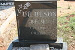 BUSON Iris M., du 1945-1989