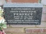 PERFECT Joan Christine 1947-2006