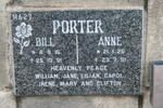 PORTER Bill 1916-1991 & Anne 1926-1991