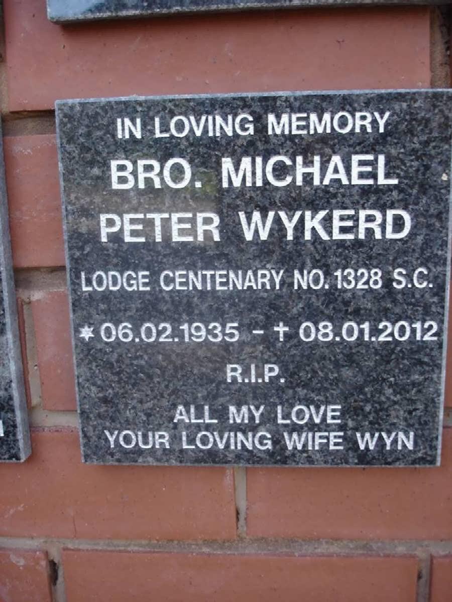 WYKERD Michael Peter 1935-2012