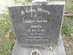 ANSLEY Ernest Archer -1949 & Louisa Frances -1965