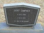CAMPHER Dicky 1901-1979