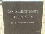 TEURLINCKX Jan Albert Emiel 1952-1977