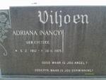 VILJOEN Adriana nee COETZEE 1912-1975