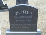 RICHTER Elizabeth Sophia 1881-1975