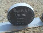 FOURIE Magrietha M.R. nee RETIEF 1899-1985