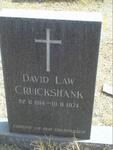 CRUICKSHANK David Law 1914-1974