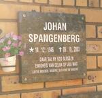 SPANGENBERG Johan 1946-2003