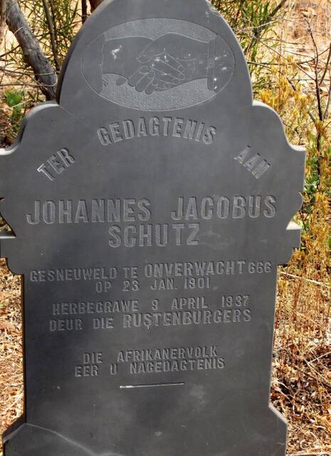 SCHUTZ Johannes Jacobus -1901