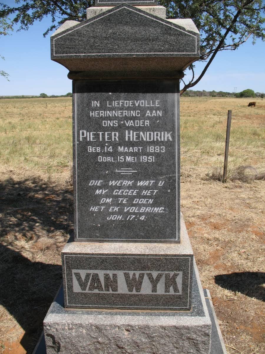 WYK Pieter Hendrik, van Wyk 1883-1951